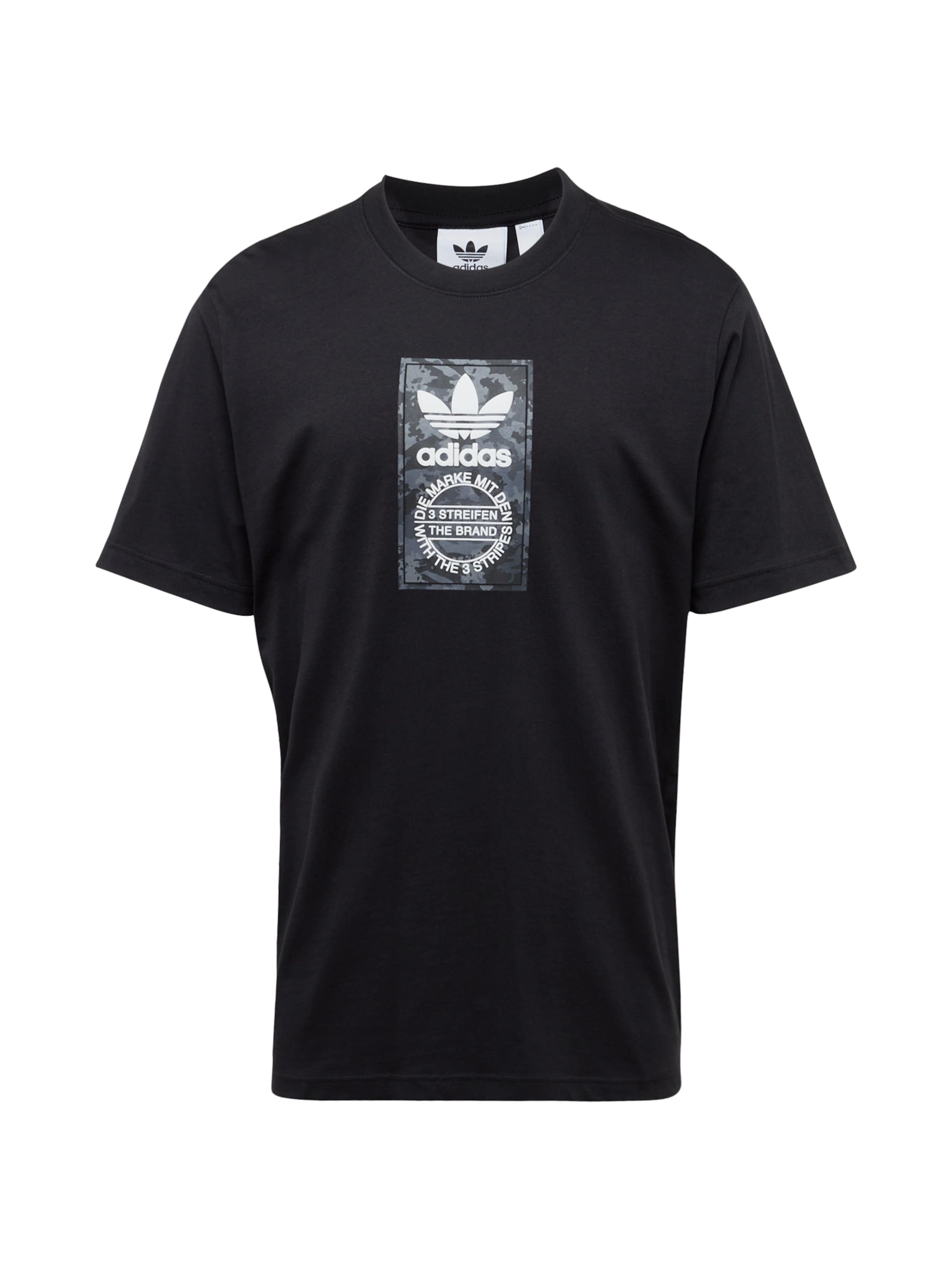 ADIDAS ORIGINALS T-Shirt in Schwarz: Vorderseite
