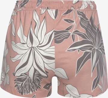 LASCANA Schlafshorts in Pink