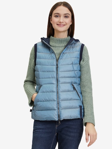 Gilet di GIL BRET in blu: frontale