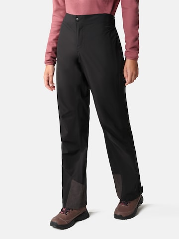 Regular Pantalon outdoor 'Dryzzle' THE NORTH FACE en noir : devant