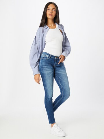 Le Temps Des Cerises Skinny Jeans 'ROME' in Blau