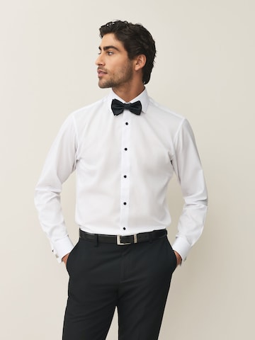 Coupe regular Chemise Next en blanc : devant