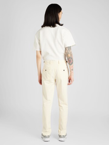 Tommy Hilfiger Tailored - Regular Calças chino 'Denton' em bege