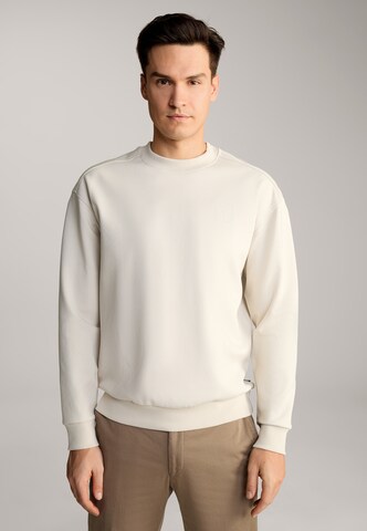 JOOP! Sweatshirt 'Balram' in Beige: voorkant