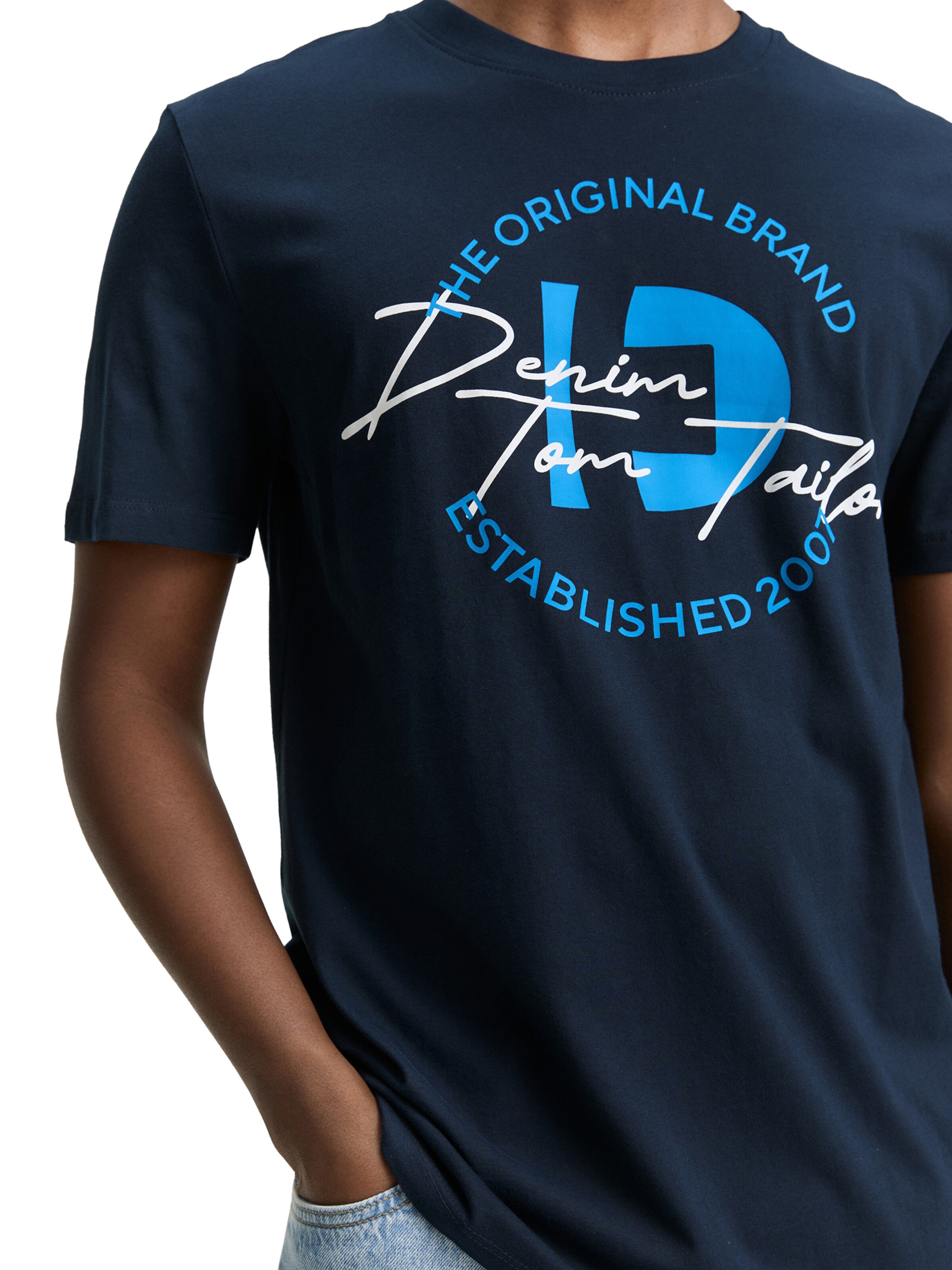 TOM TAILOR DENIM - Camiseta en azul