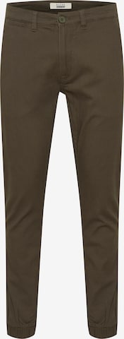 BLEND Skinny Chino 'PELLINI' in Groen: voorkant