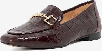 Chaussure basse Dune LONDON en rouge : devant