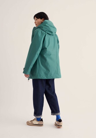 Manteau mi-saison Seasalt Cornwall en vert