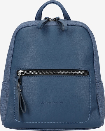 TOM TAILOR Rugzak 'Tamara' in Blauw: voorkant