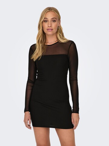 Robe 'SANSA' ONLY en noir : devant