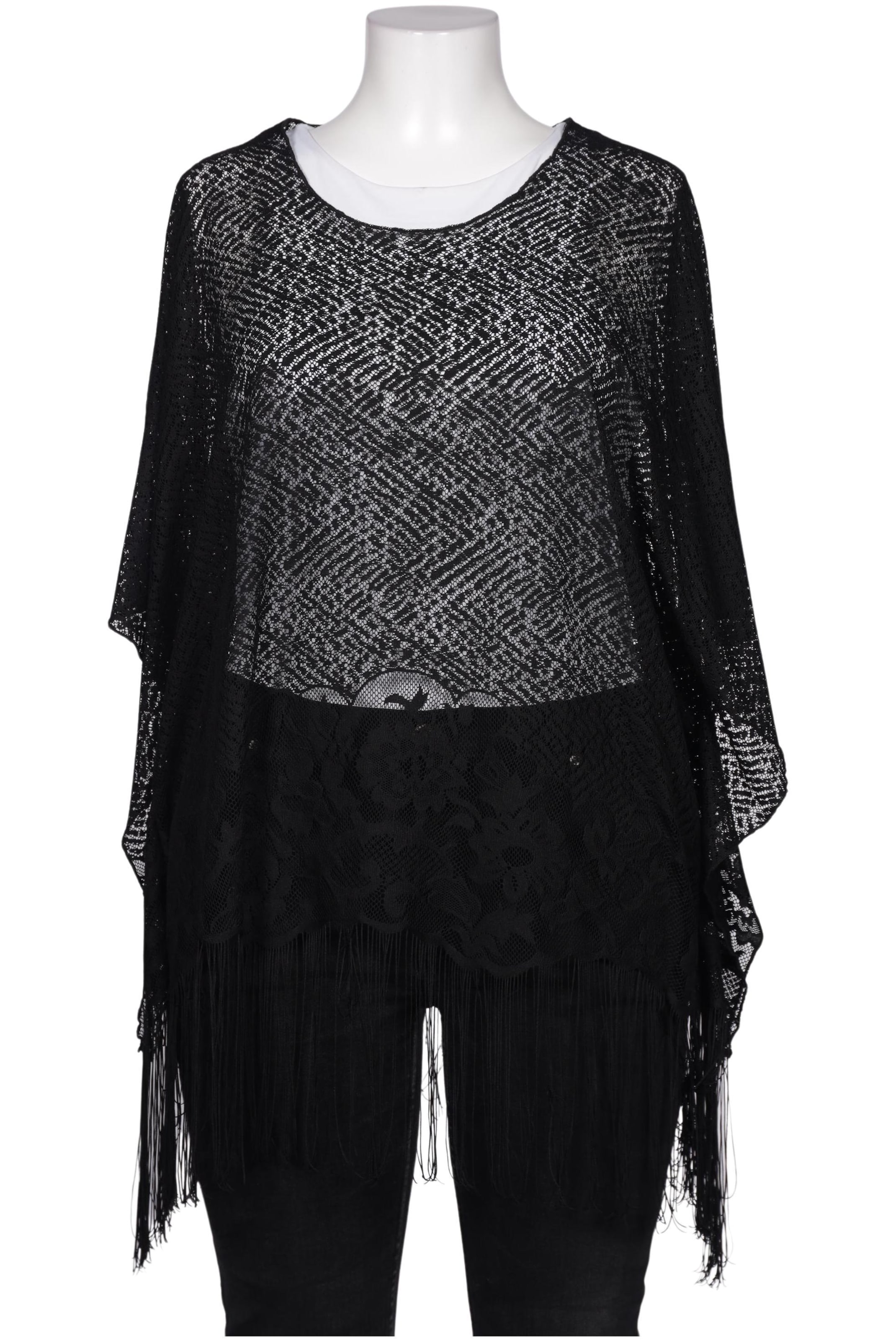 SAMOON Bluse XXL in Schwarz: Vorderseite