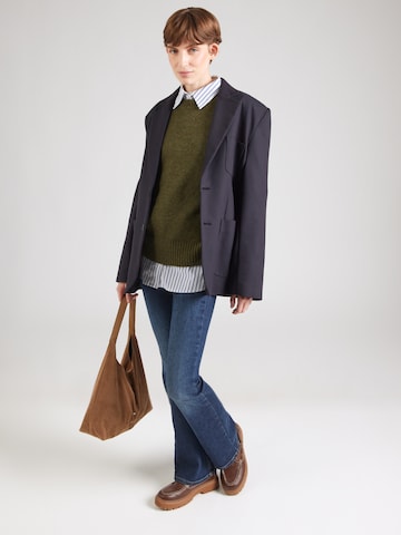 VERO MODA Sweter 'VMBOOM' w kolorze zielony