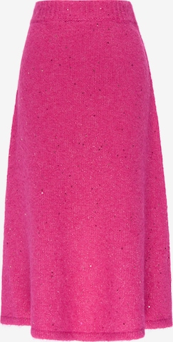 Jupe IZIA en rose : devant