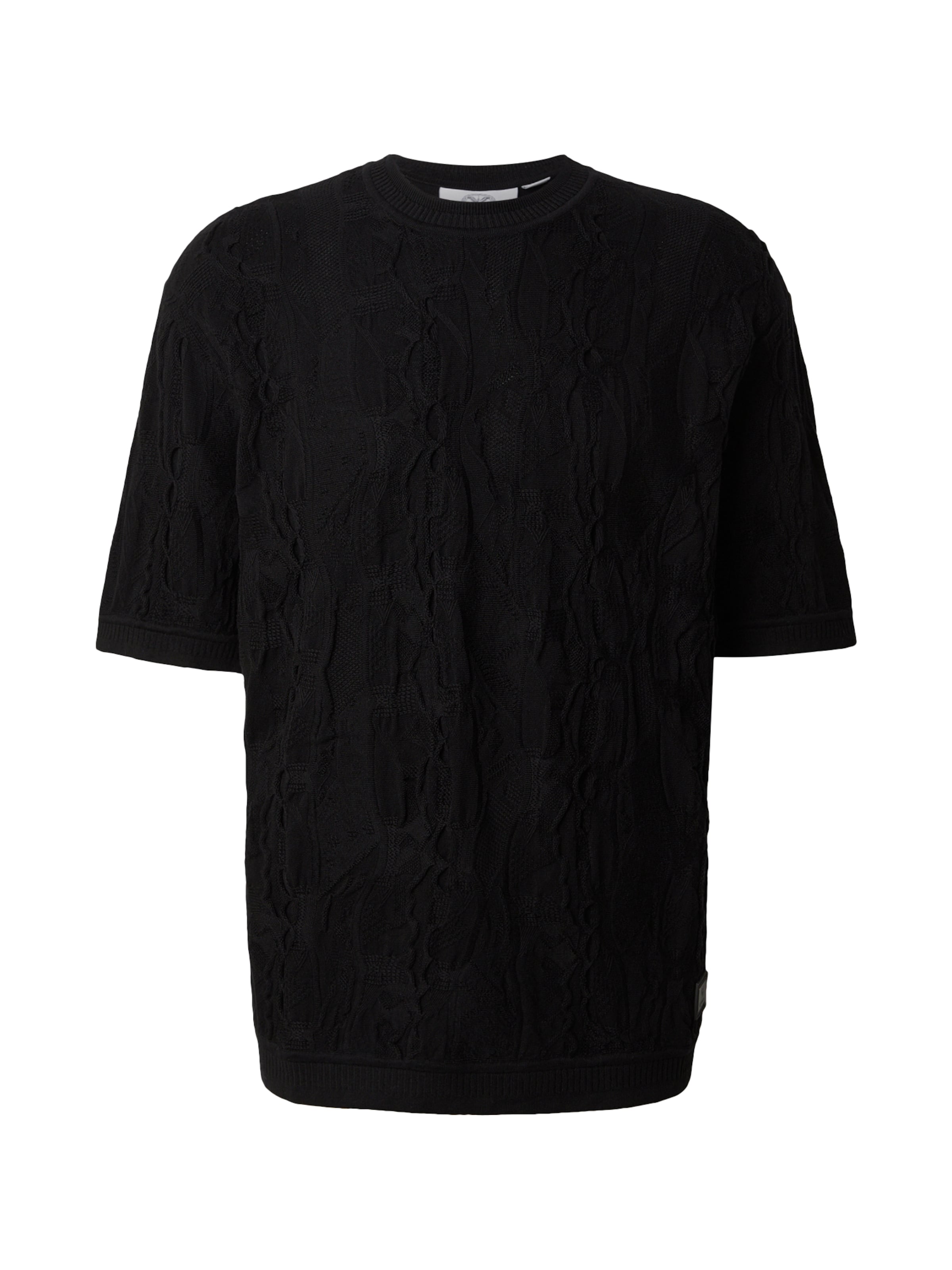 Carlo Colucci - Camiseta en negro: frente