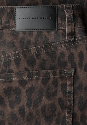 Street One Studio Loose fit Jeans in Brown