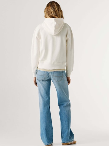 Sweat-shirt 'MATY' Pepe Jeans en blanc