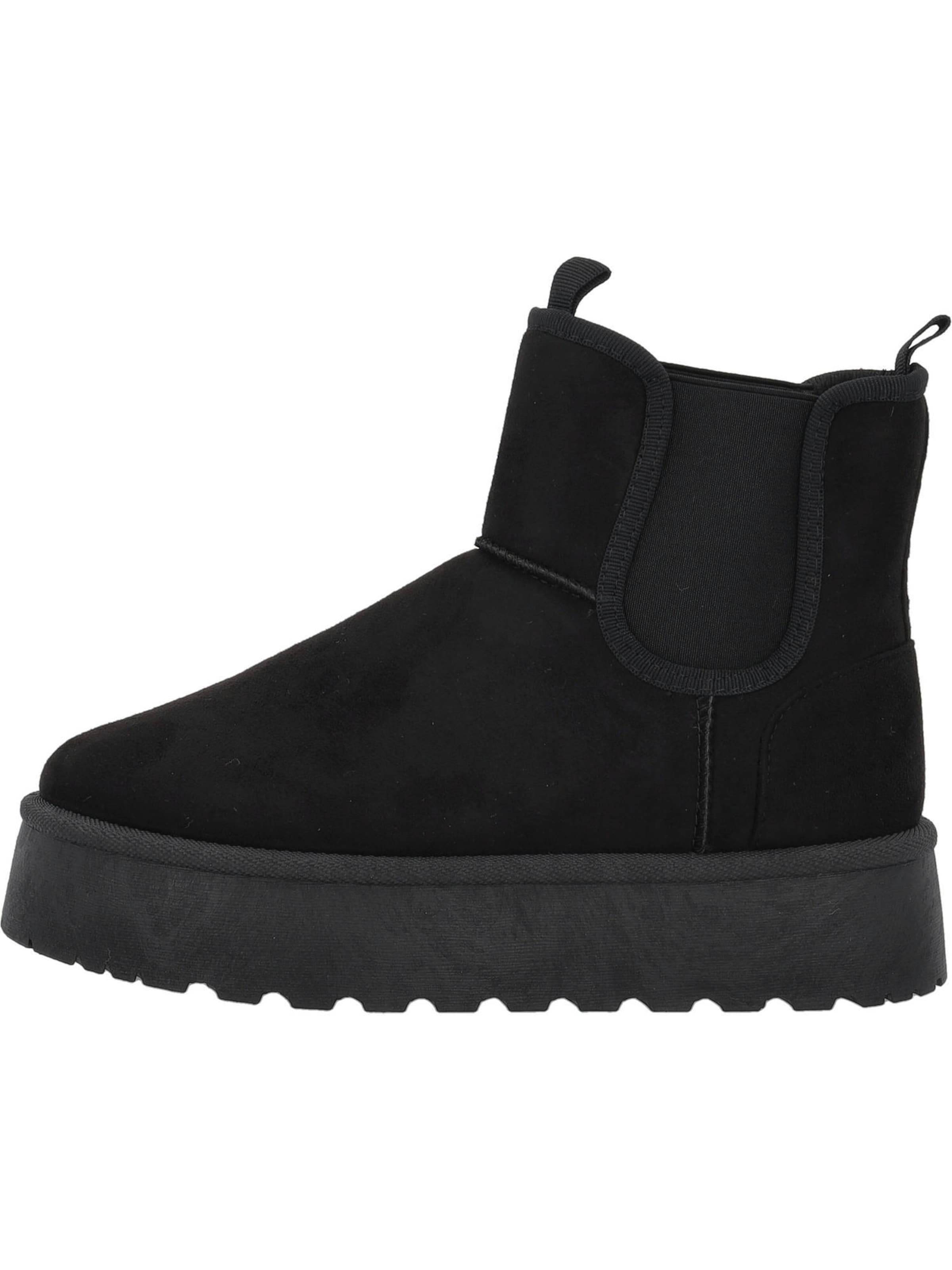 Boots 'Gallo' Palado en noir