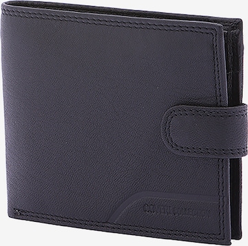 Enrico Coveri Wallet in Black: front