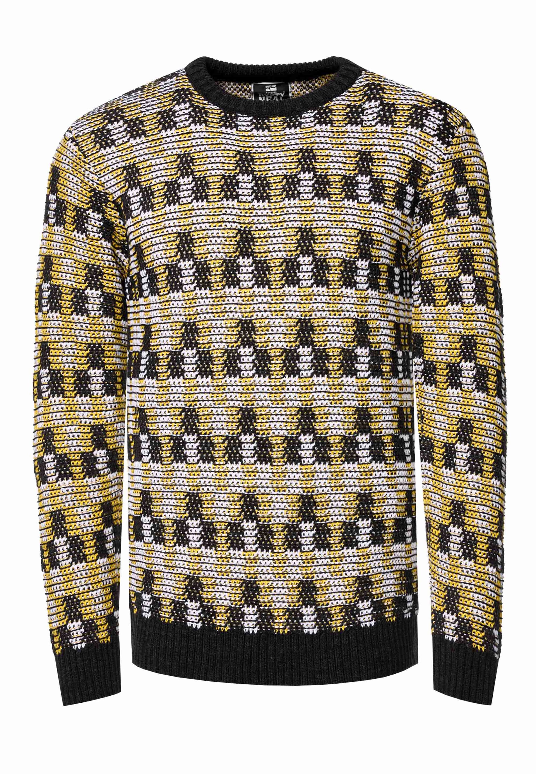 Rusty Neal Pullover in Mischfarben: Vorderseite