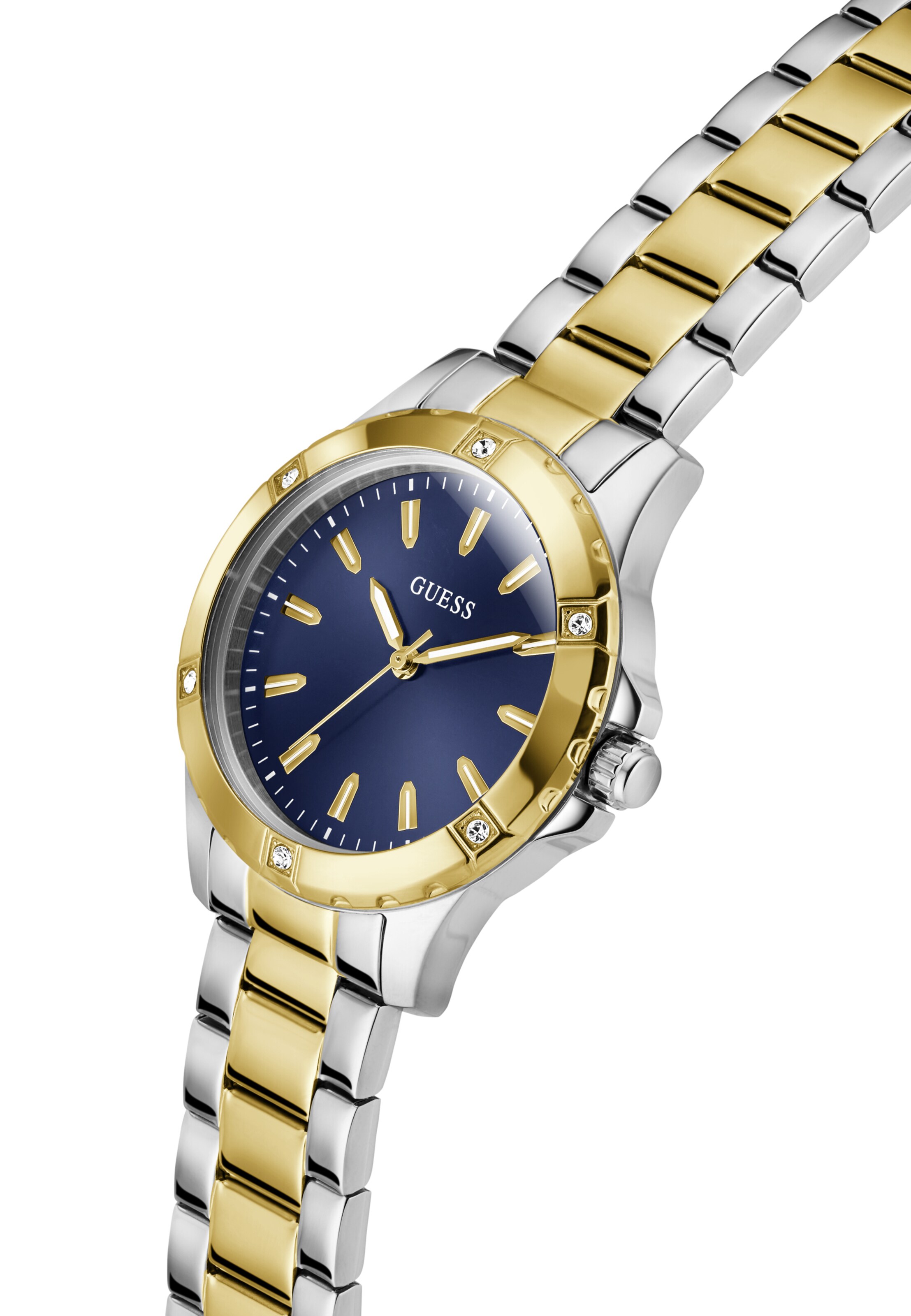 GUESS Analog Watch 'Mist' in Gold