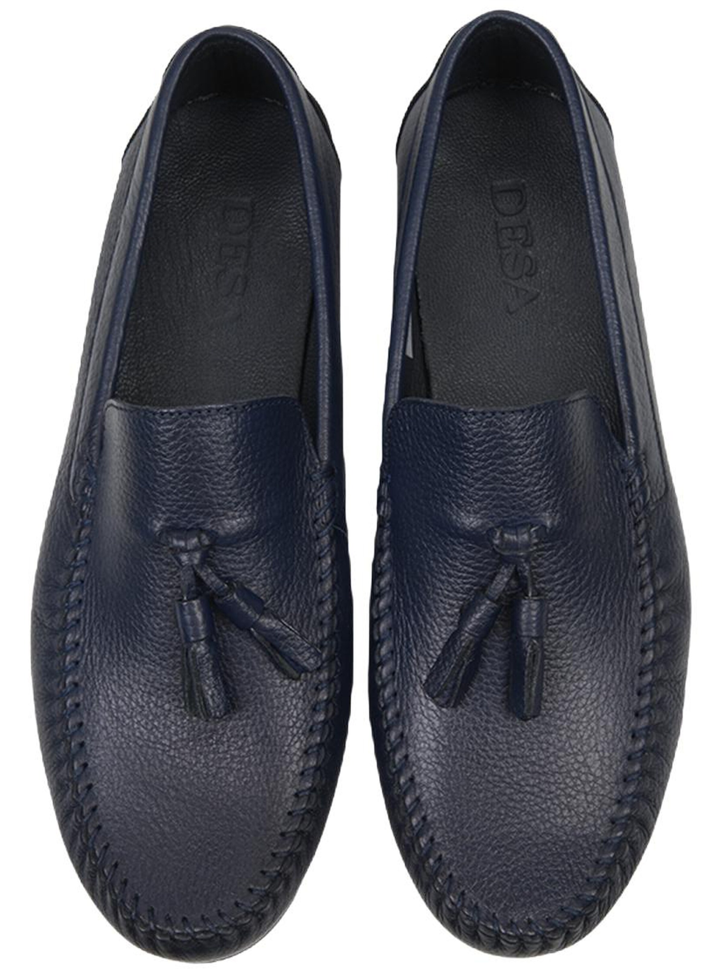 Desa Classic Flats 'Slipper' in Blue