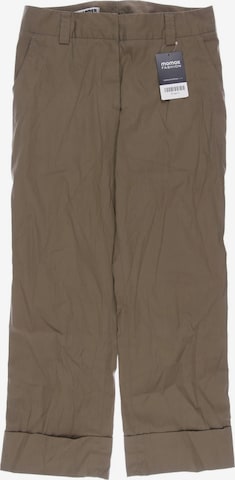 JIL SANDER Stoffhose XS in Braun: predná strana