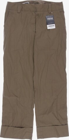 JIL SANDER Pants in XS in Brown: front