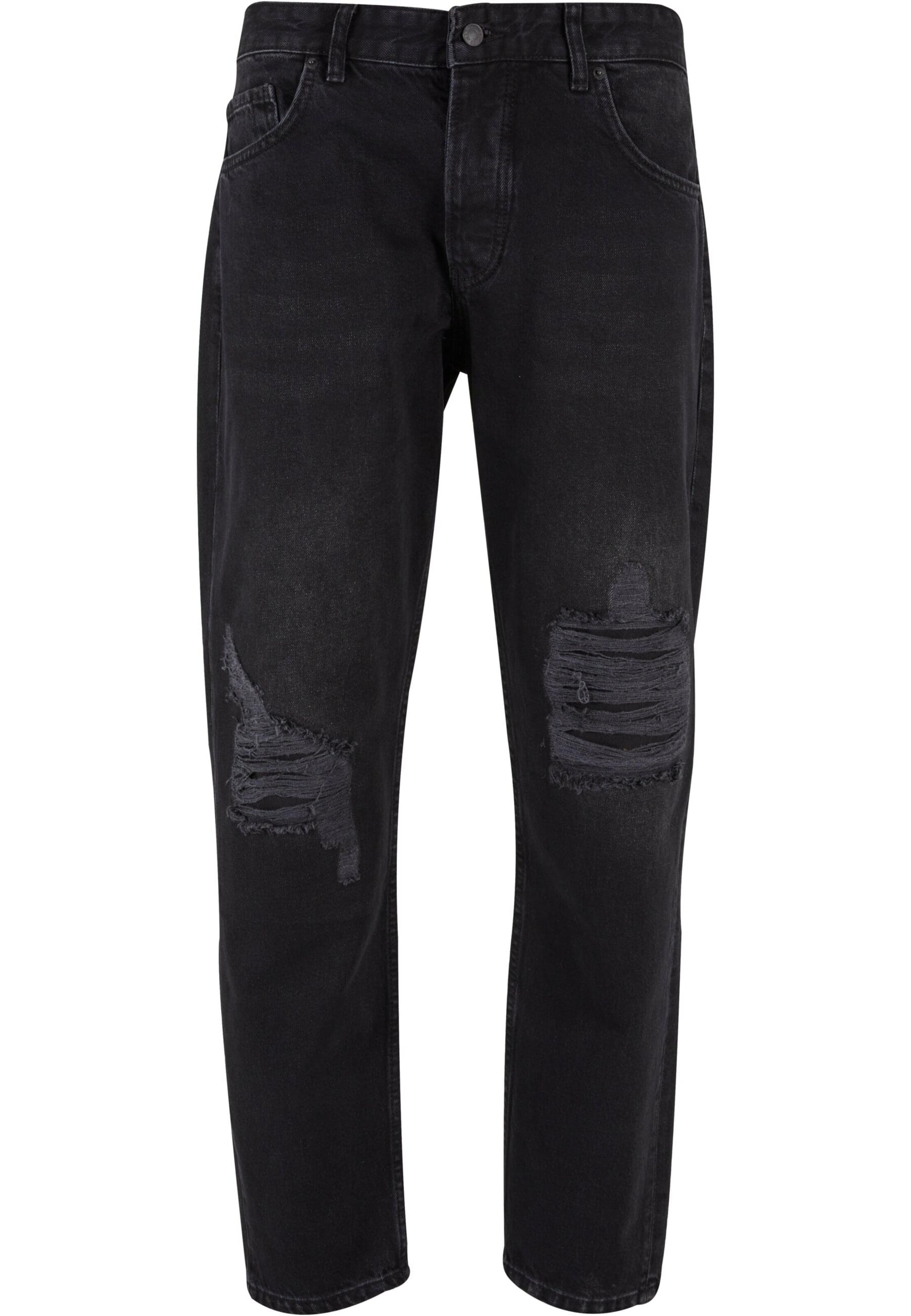 2Y Premium Regular Jeans in Black: front