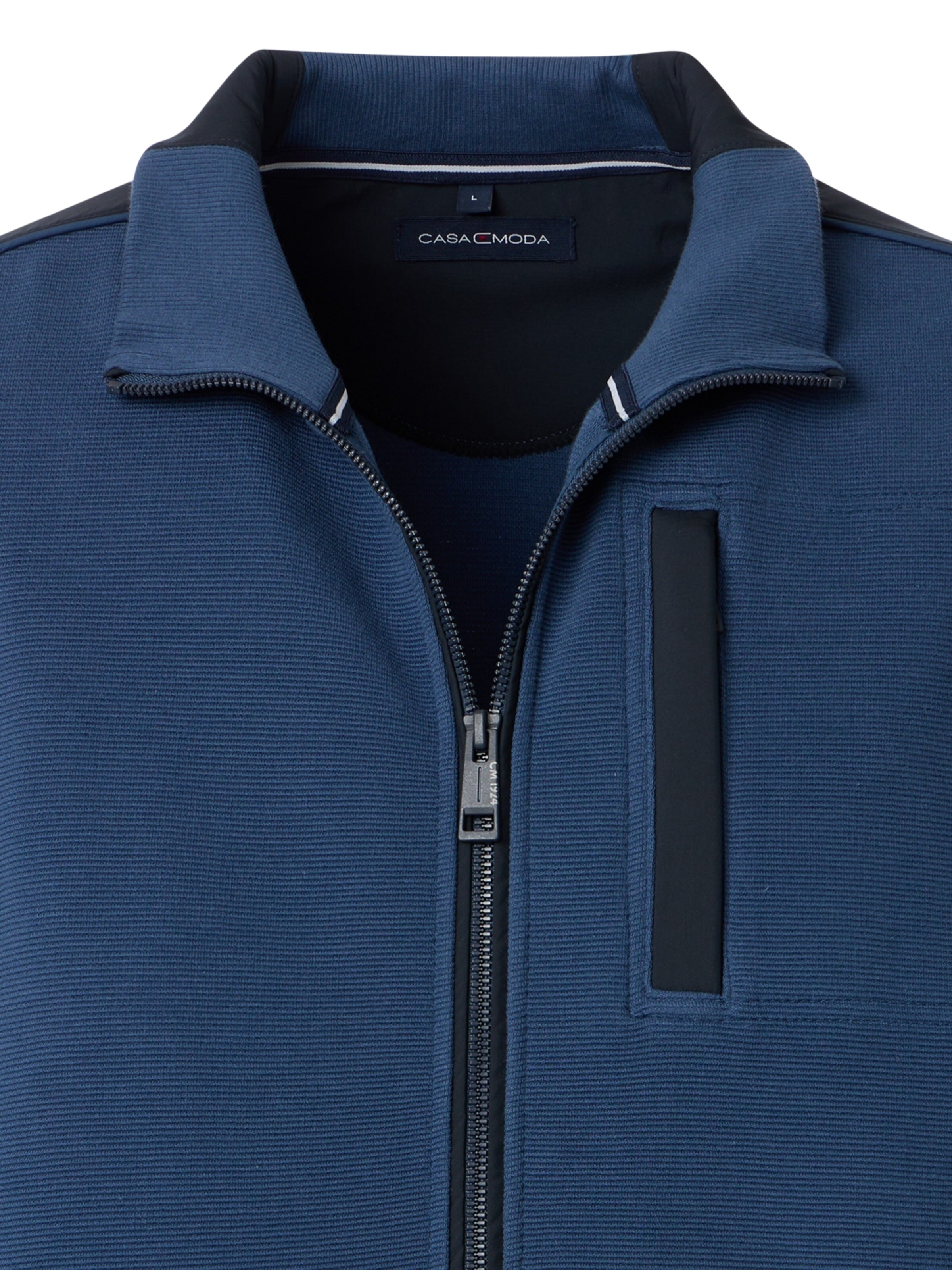 CASAMODA Sweatvest in Blauw
