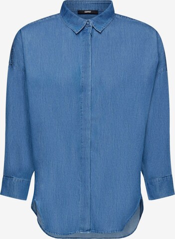 ESPRIT Blouse in Blauw: voorkant