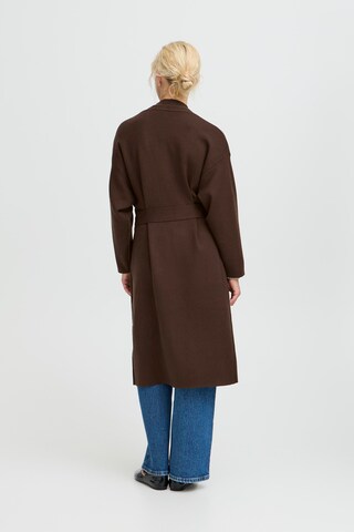 b.young Gebreid vest 'BYMIRAN' in Bruin