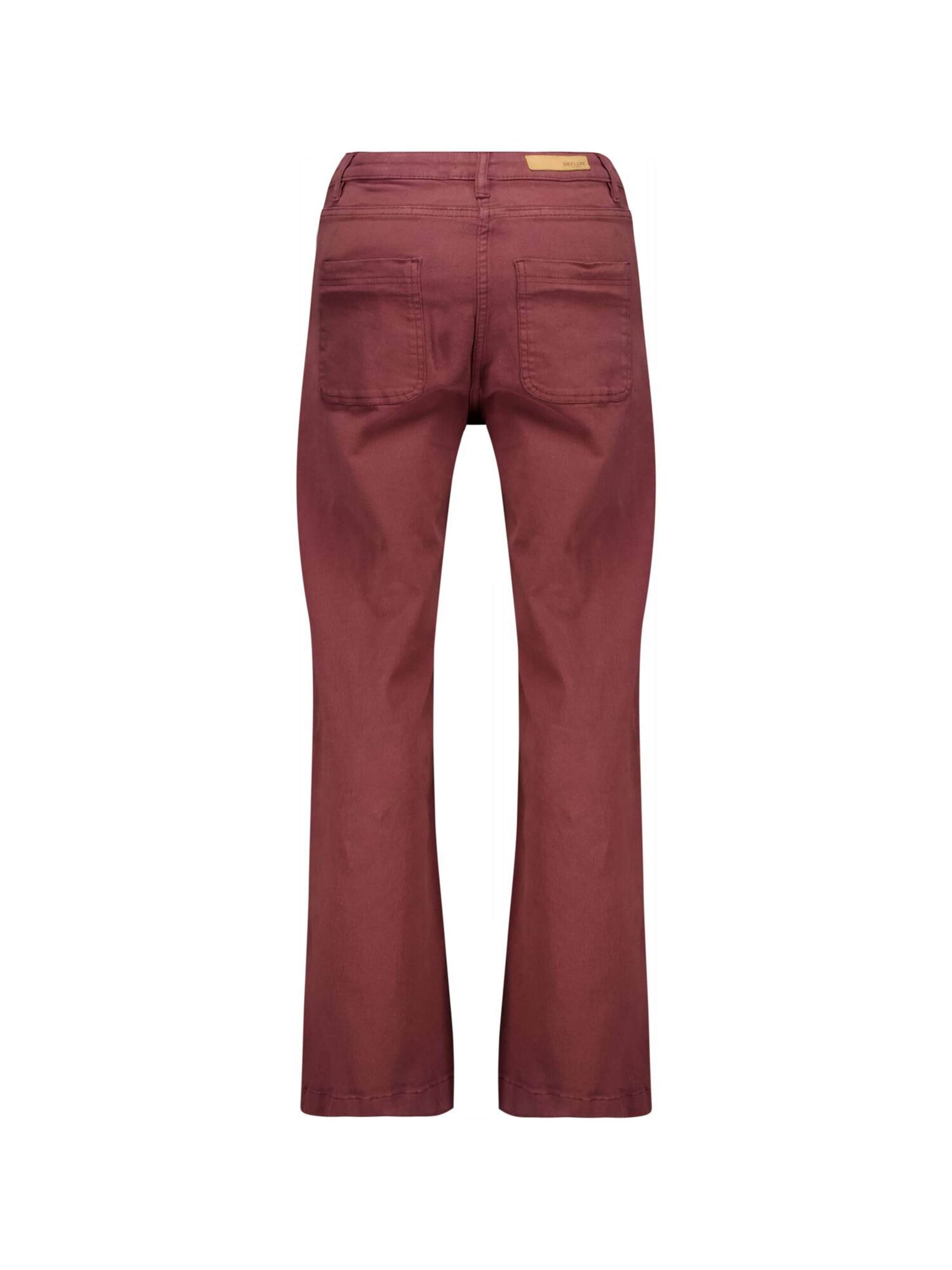 Deeluxe Flared Jeans 'Lizette' in Red