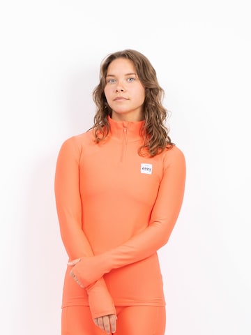 T-shirt fonctionnel Eivy en orange : devant