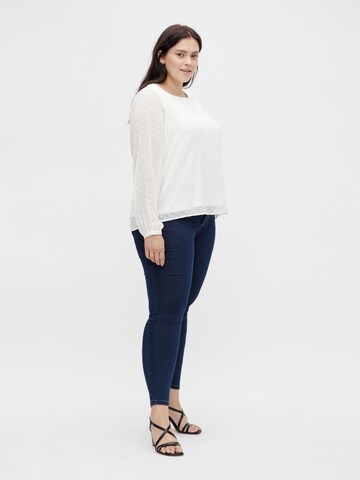 Vila Curve Blouse 'Maliana' in Wit