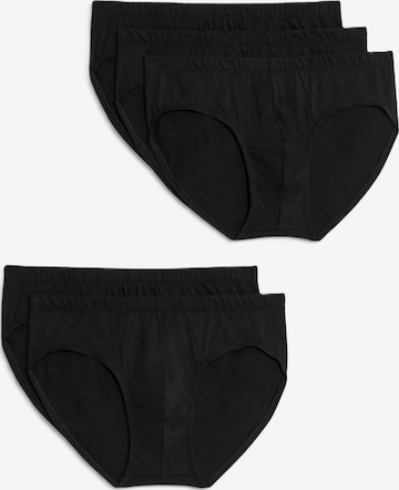 Slip di Marks & Spencer in nero: frontale