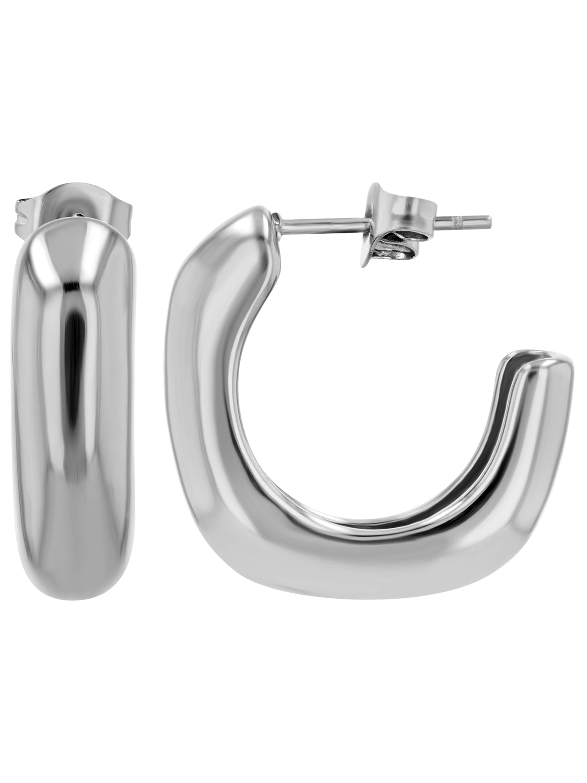 Akzent Earrings 'Vilma, langlebig' in Silver