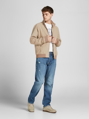 JACK & JONES Between-season jacket 'Steve' in Beige