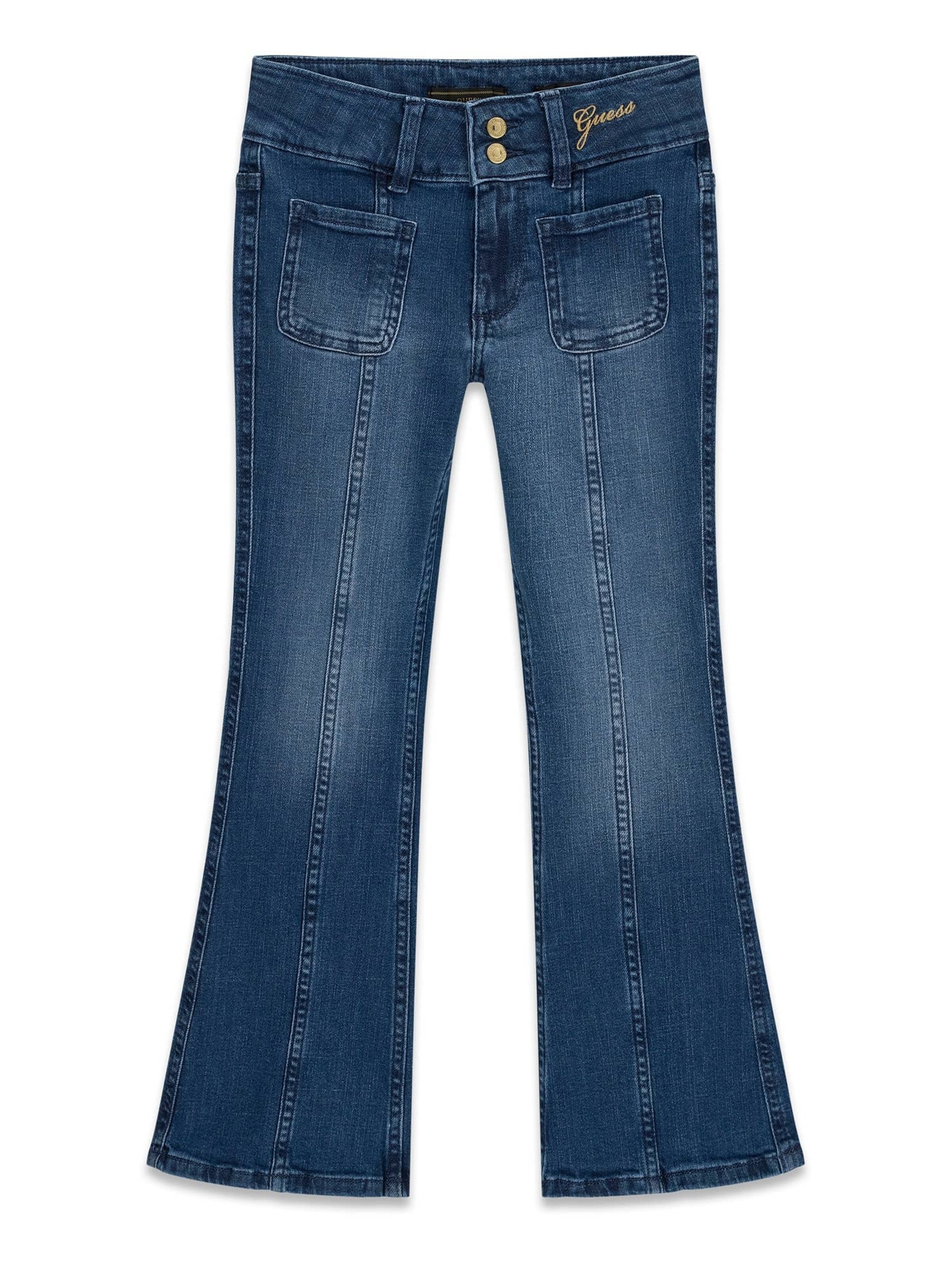 GUESS Bootcut Jeans in Blau: Vorderseite