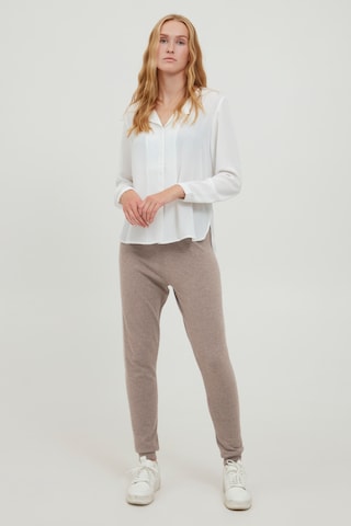 b.young Tapered Stoffhose 'BYPIMBA' in Beige