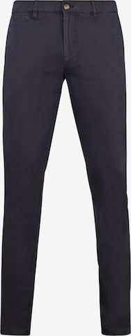 Suitable Regular Chino 'Plato' in Blauw: voorkant
