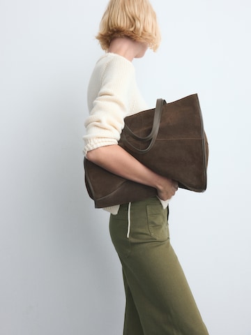 Wide Leg Jean 'JESSIE' MANGO en vert