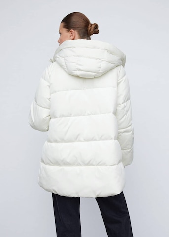 MANGO Zimná bunda 'Tokyo' - biela