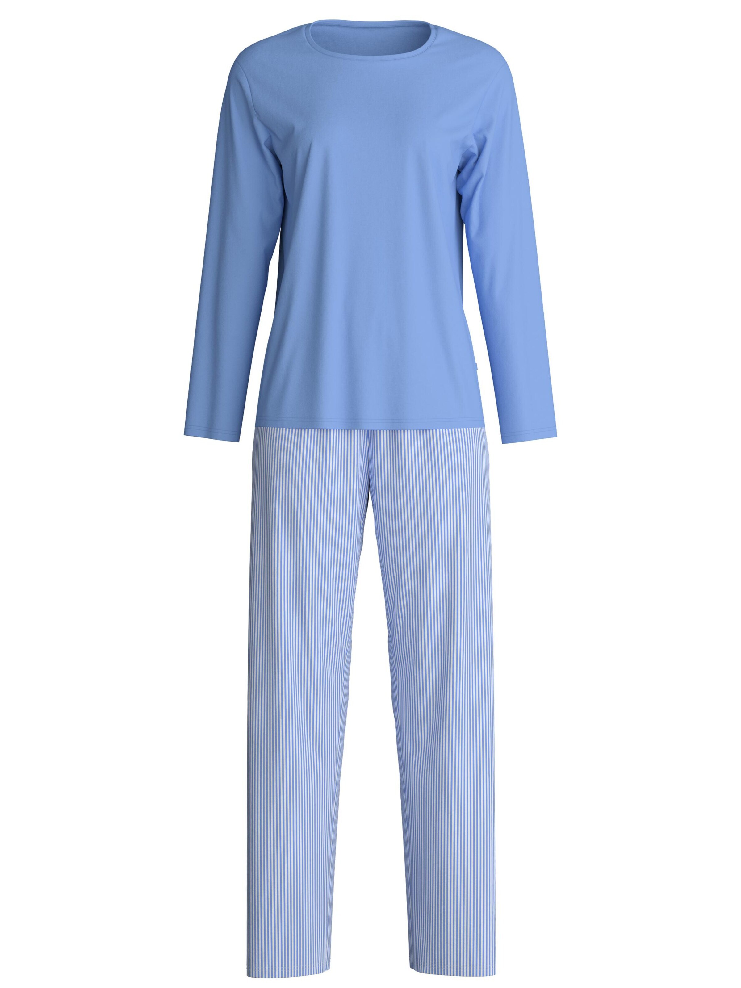 Pyjama 'Lovely Nights' CALIDA en bleu : devant