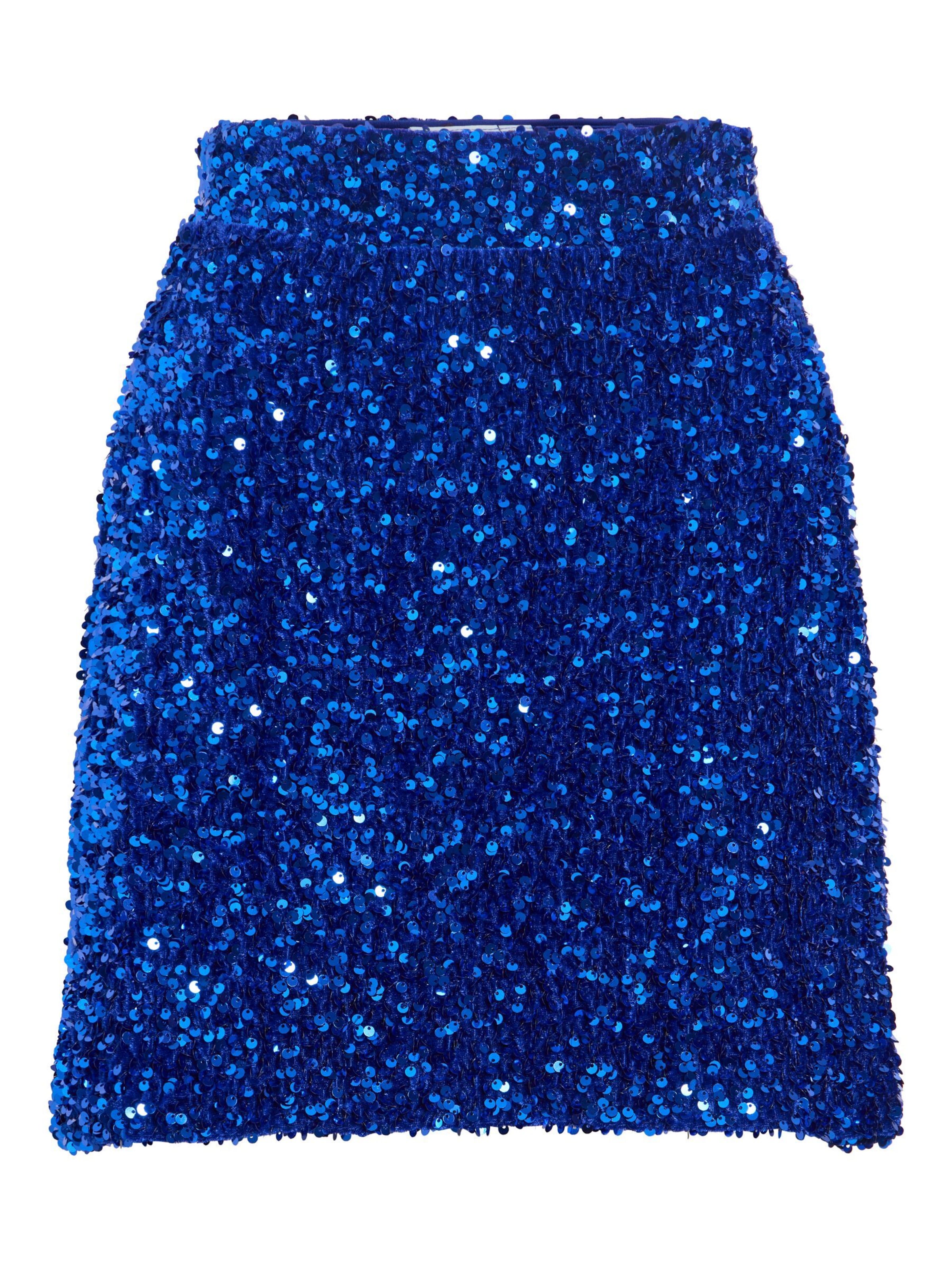 VILA - Falda 'FAITH ' en azul: frente