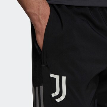 ADIDAS PERFORMANCE Regular Workout Pants 'Juventus Turin' in Black
