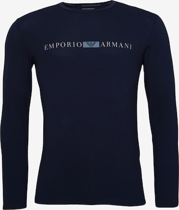 Maglietta di Emporio Armani in blu: frontale