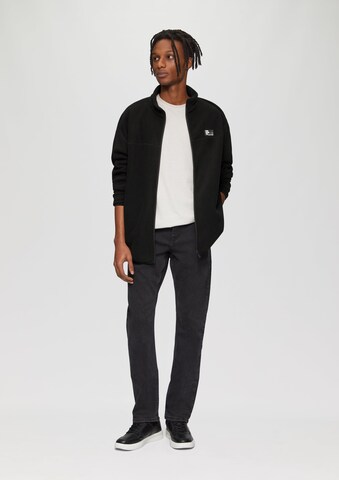 QS Fleece jacket in Black
