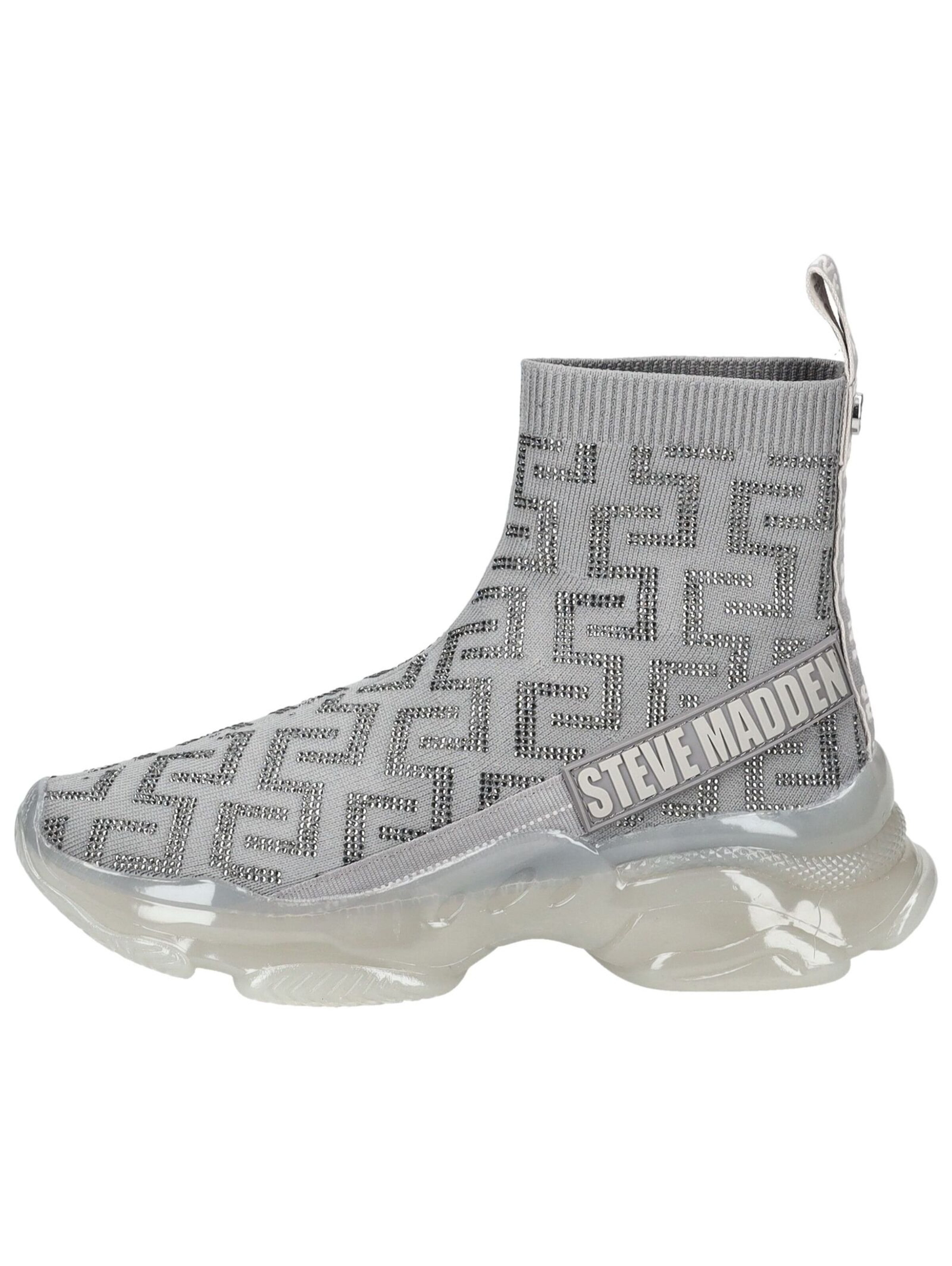 STEVE MADDEN High-top trainers in Silver