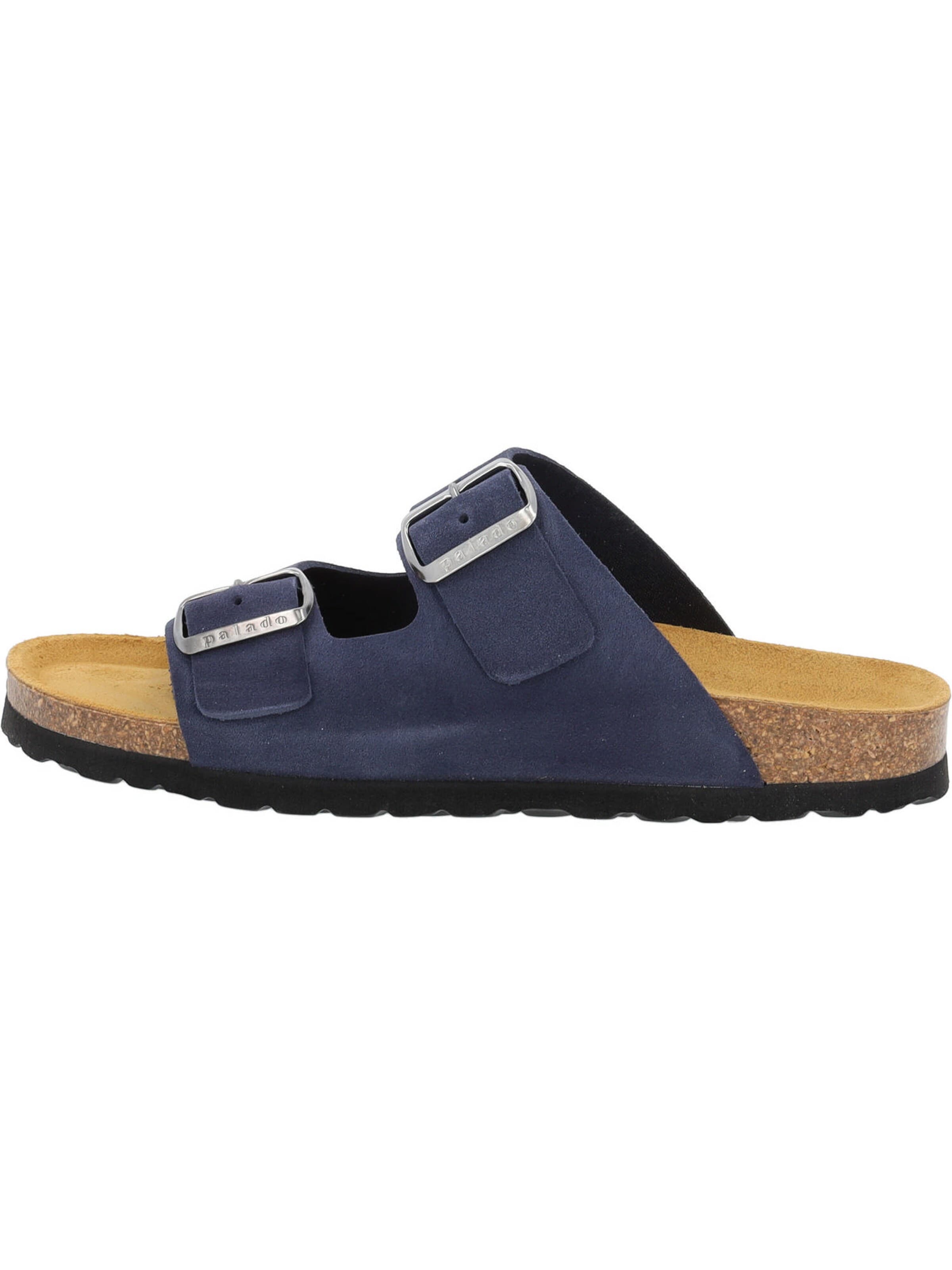 Palado - Zapatos abiertos en azul: frente