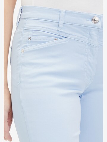 Betty Barclay Slimfit Broek in Blauw